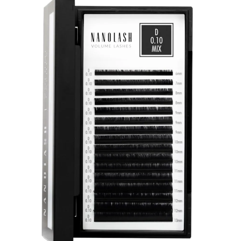 Volume Lashes 0.10 D 6-13mm-Nanolash Discount
