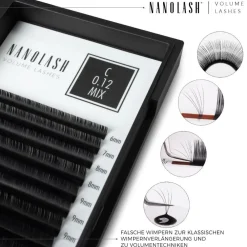 Nanolash Wimpern^Volume Lashes 0.05 D 9mm