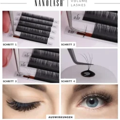 Volume Lashes 0.07 D 9mm-Nanolash Sale