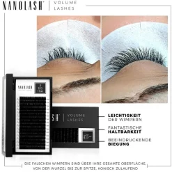 Nanolash Wimpern^Volume Lashes 0.10 D 11mm