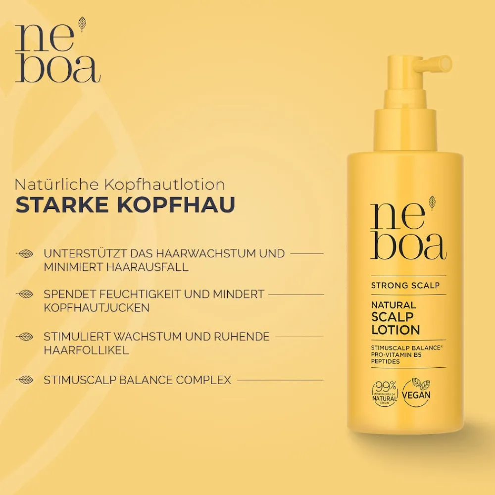 neboa Kopfhautpflege|Haarausfall^Natural Scalp Lotion Anti Hair Loss 175 ml