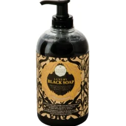 Luxury Black Liquid Soap 500 ml-Nesti Dante New