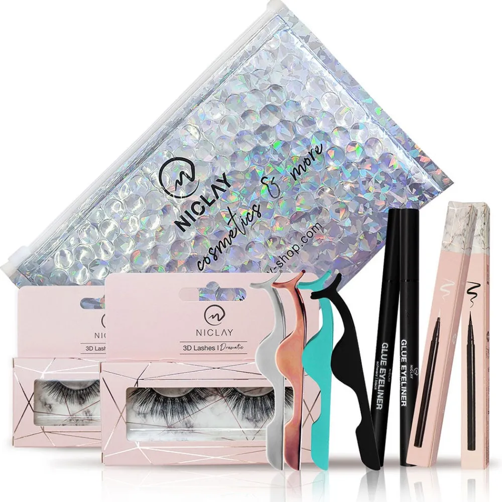 Niclay Wimpern|Eyeliner & Kajal^Bundle Mini