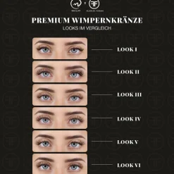 Niclay Accessoires|Wimpern|by Florian Ferino Wimpernkranz Look 6