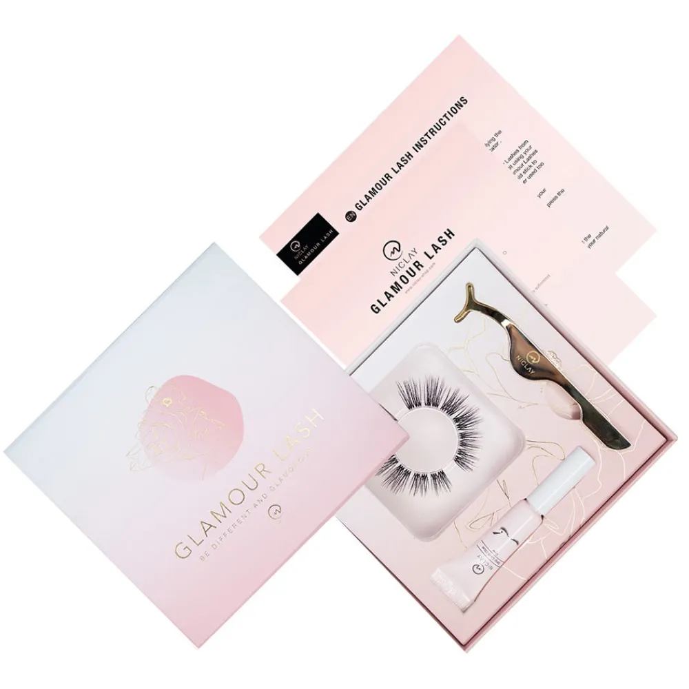 Niclay Wimpern^Glamour Lash Set Donna 14/16/18 mm