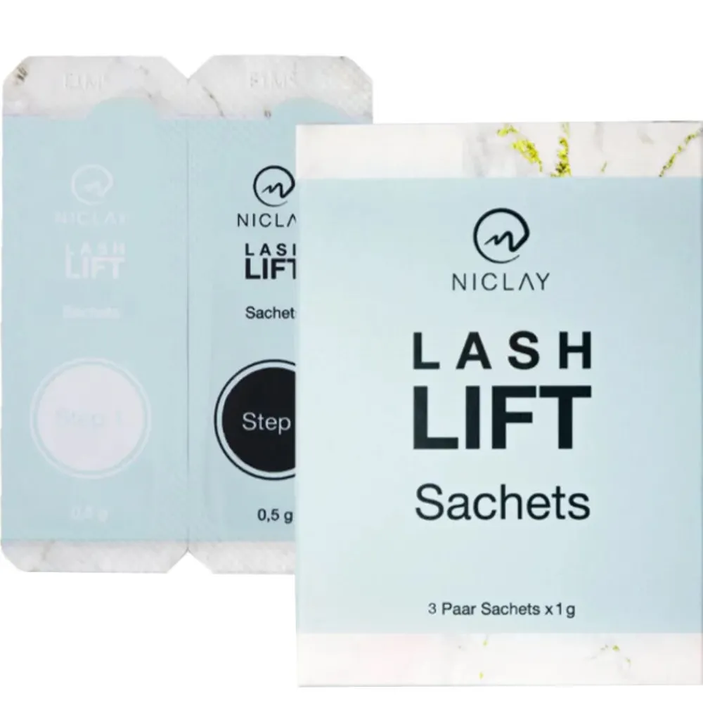 Niclay Wimpern|Lash Lift Sachet 3er Anwendung