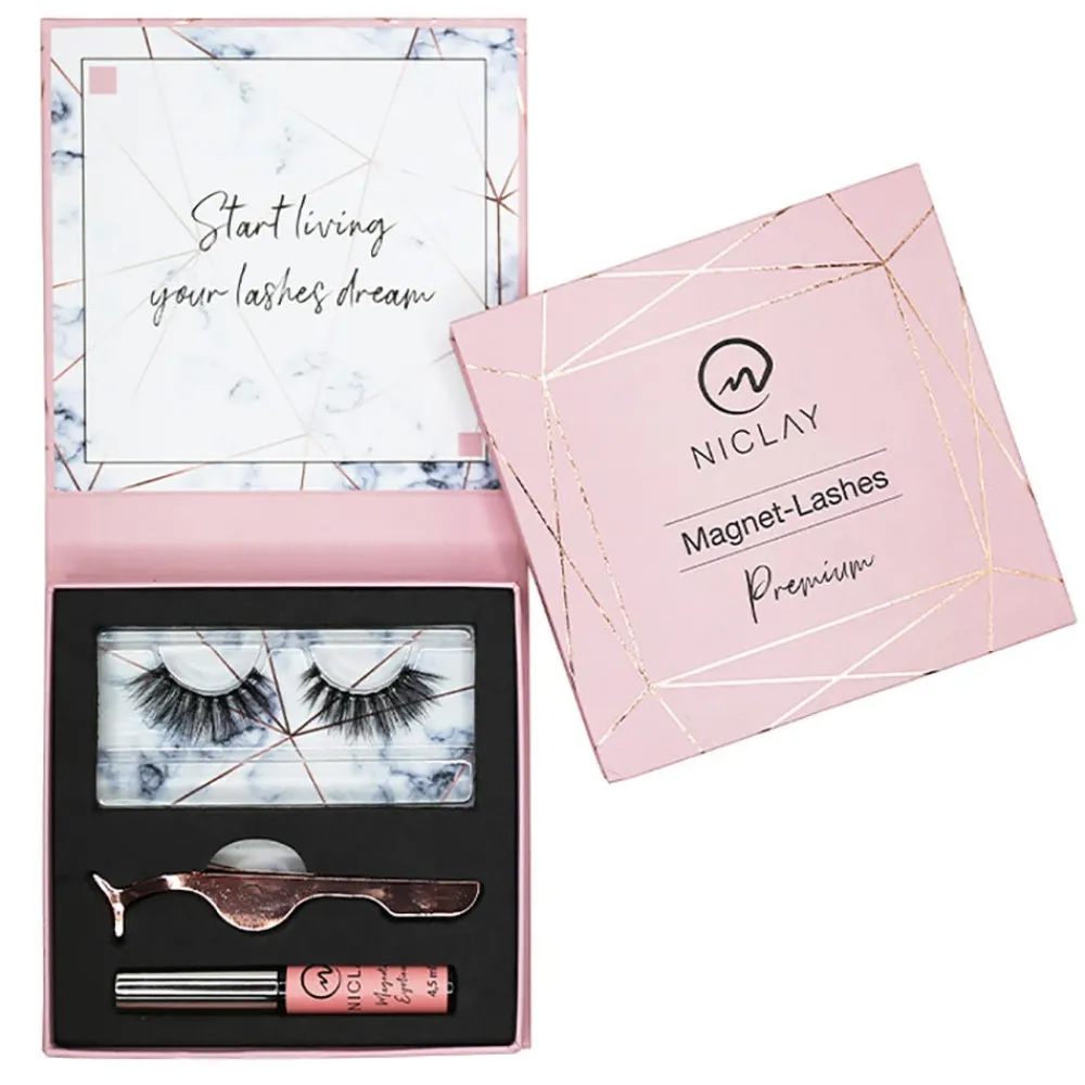 Niclay Wimpern^MagneticLiner Lashes Set Premium