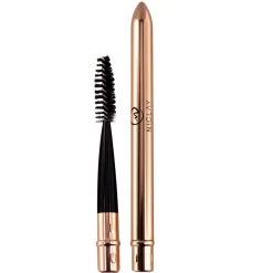 Niclay Wimpern|Augenbrauen^Mascarabürste mit Deckel Rosegold