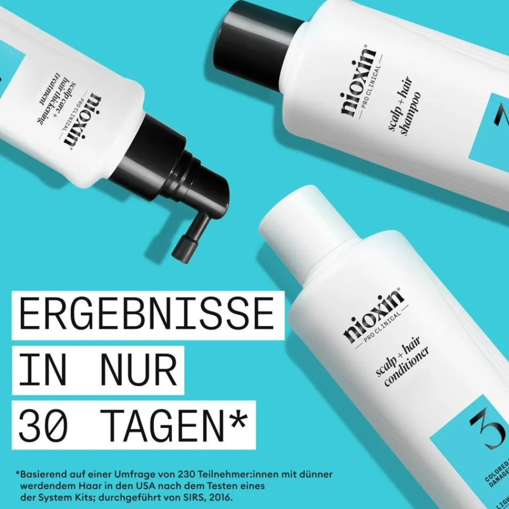 Nioxin Kopfhautpflege|Haarausfall|Scalp + Hair System 3 Shampoo 300 ml