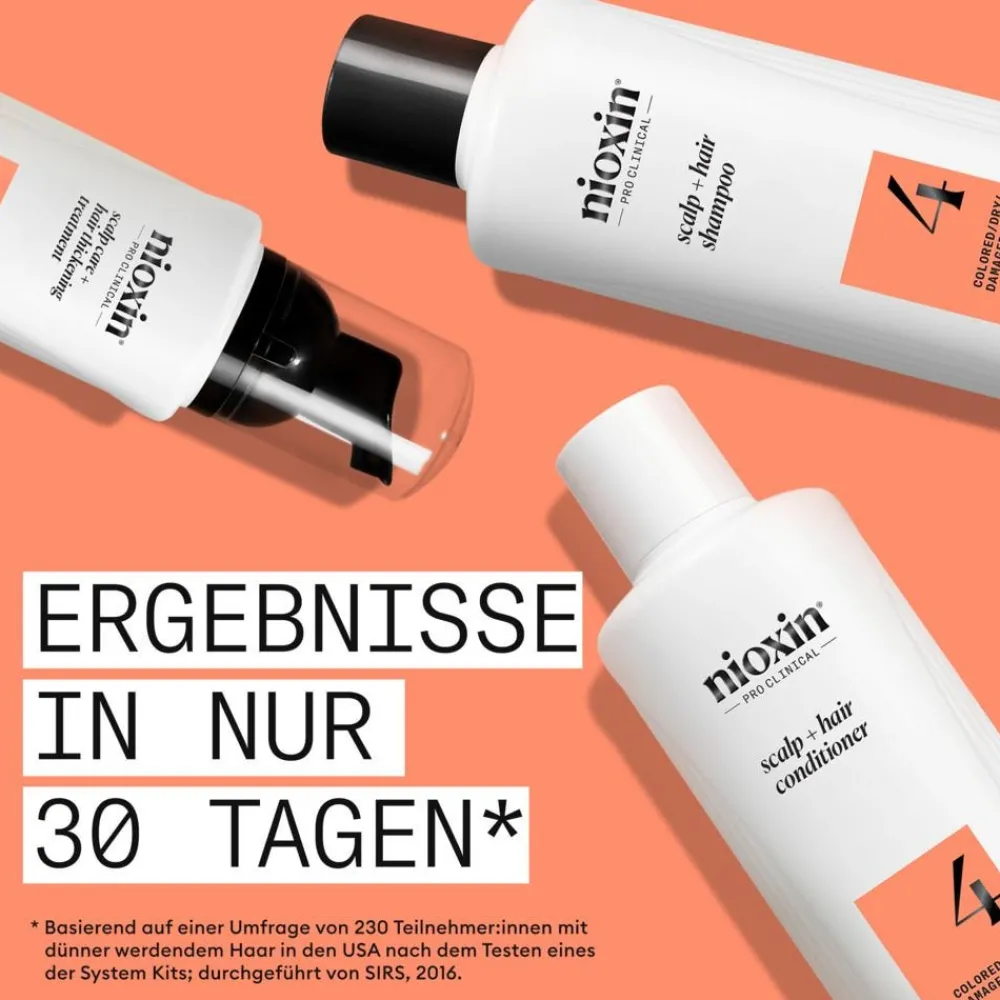 Nioxin Kopfhautpflege|Haarausfall|Scalp + Hair System 4 Shampoo 300 ml