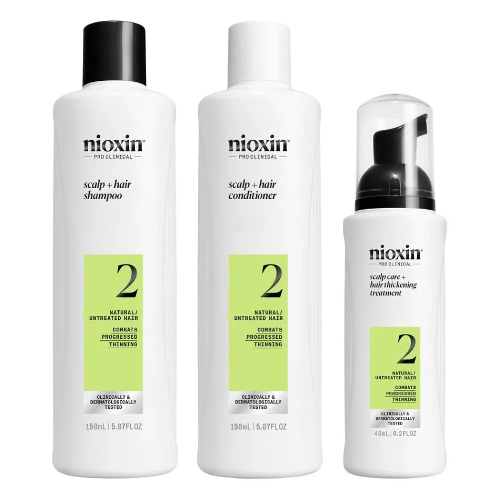 Scalp + Hair Thickening System 2 Mini Set-Nioxin Online