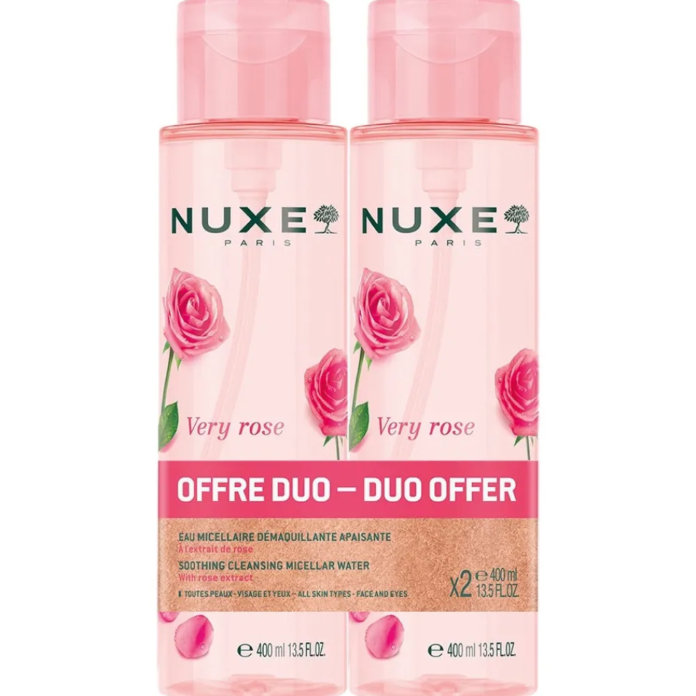 NUXE Gesicht|Duo Very Rose Mizellenwasser 2 x 400 ml