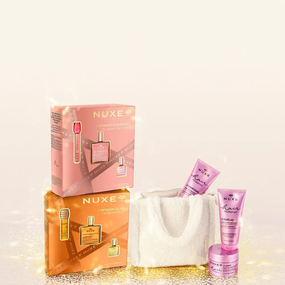 NUXE Lippenpflege|Gesicht^Huile Prodigieuse Or Florale Glow Geschenkset