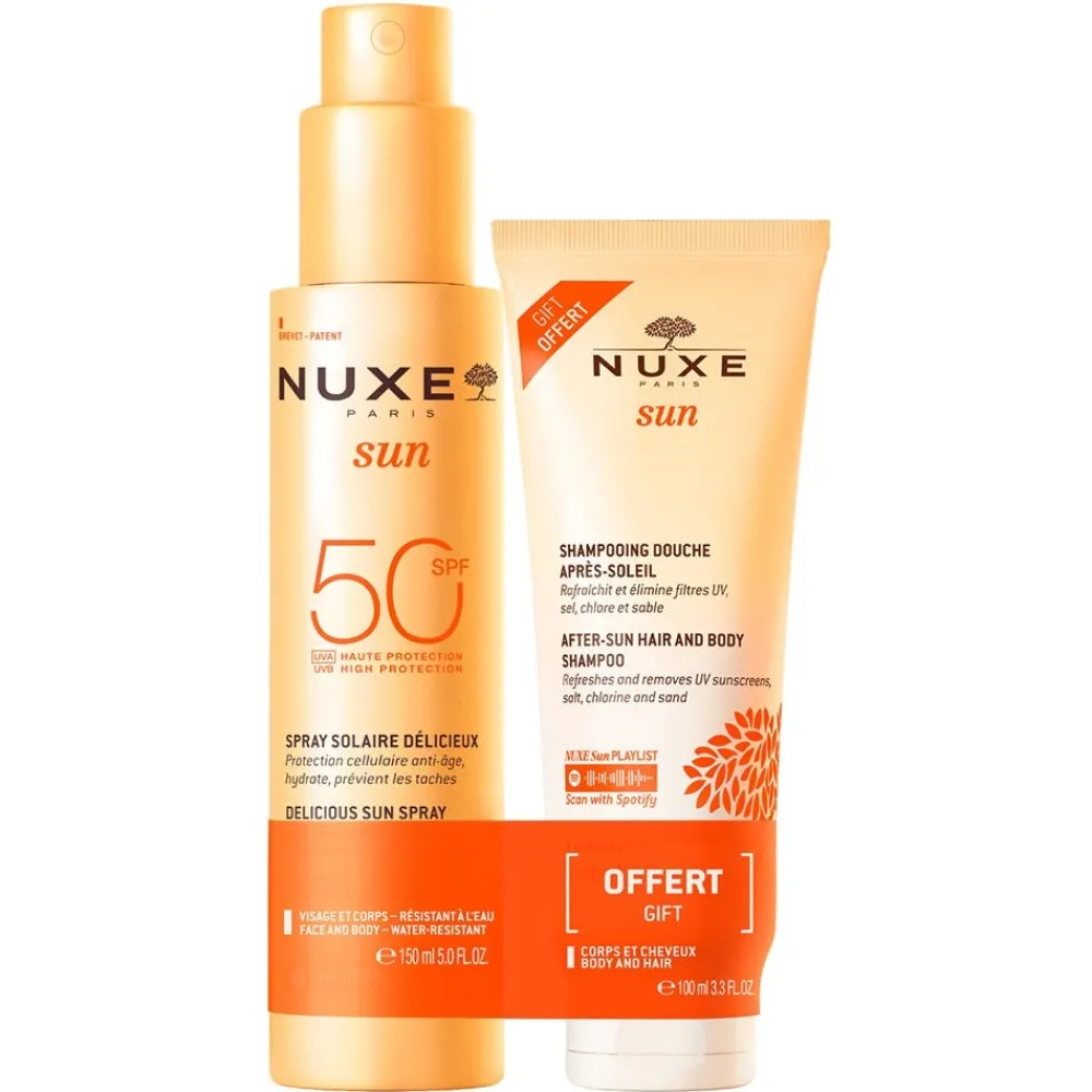 NUXE Uv-Schutz & Pflege|Hagel Nature|Sun Set Sonnenspray Gesicht & Körper LSF 50