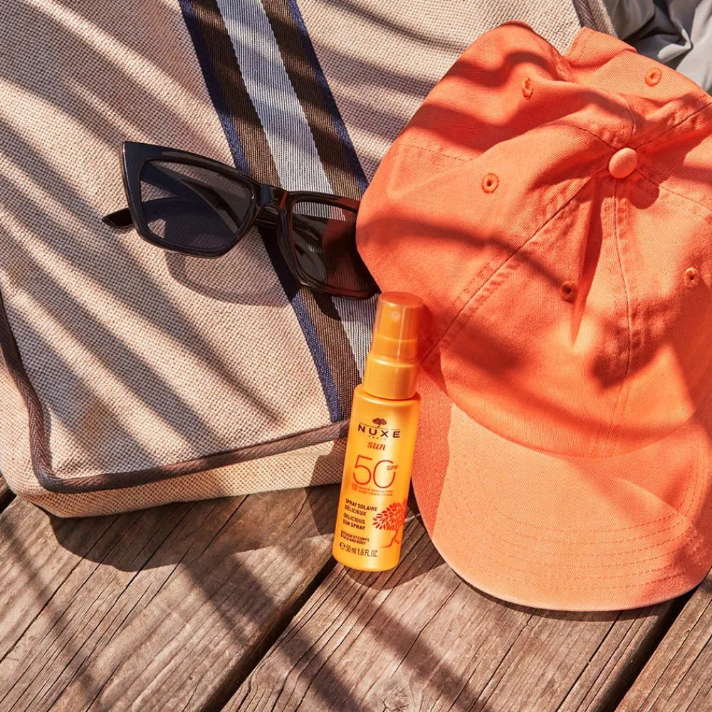 NUXE Uv-Schutz & Pflege|Hagel Nature|Sun Sonnenspray Gesicht & Körper LSF 50 50 ml