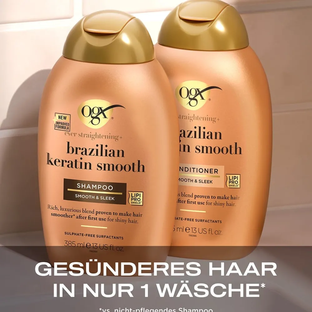 Brazilian Keratin Therapy Shampoo 385 ml-OGX Online