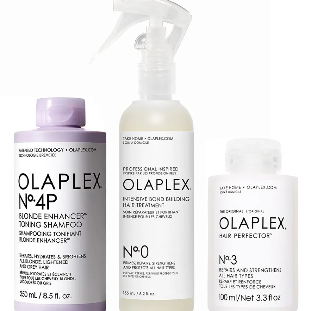 Olaplex Haarkur| Shampoo^Bundle No. 4-P + No. 0 + No. 3