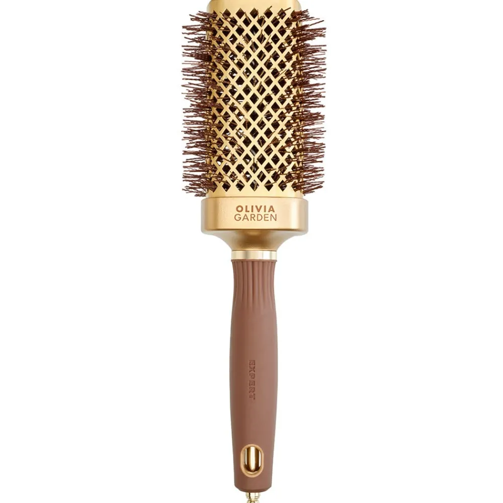 Olivia Garden Bürste|Blowout Straight Wavy Bristle Gold & Brown 50mm