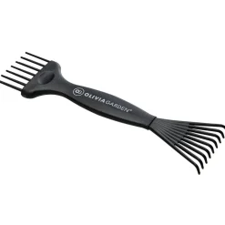 Olivia Garden Kämme & Bürsten|Kämme^Bürstenreiniger Mini aus recyceltem Kunststoff Schwarz