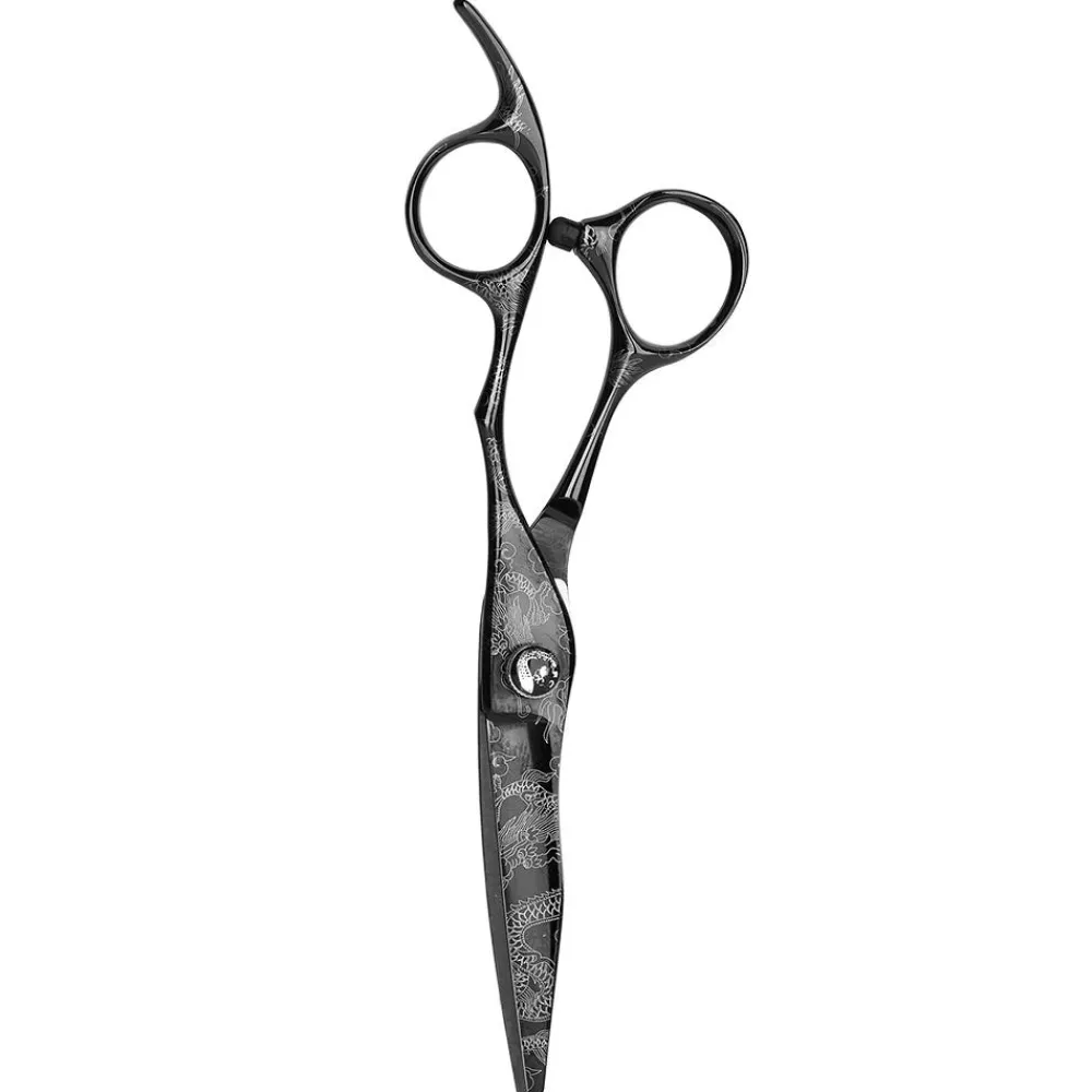 Dragon Haarschneideschere 5,5'' Rechtshand-Olivia Garden New