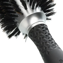 Olivia Garden Bürste|Essential Blowout Soft Boar Bristles Silver 35 mm