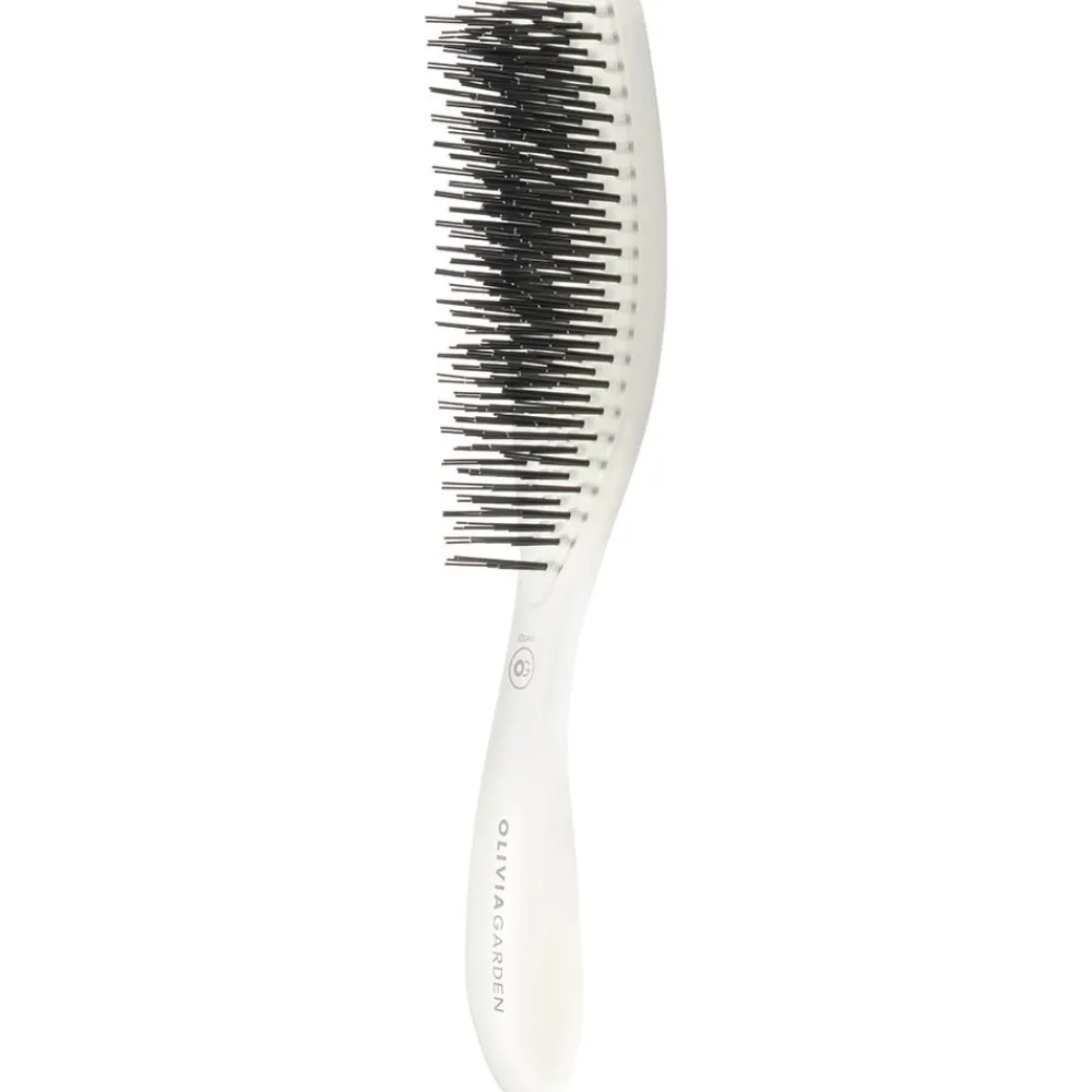 Olivia Garden Bürste|Essential Style Wet Fine Hair Bristles Ice White