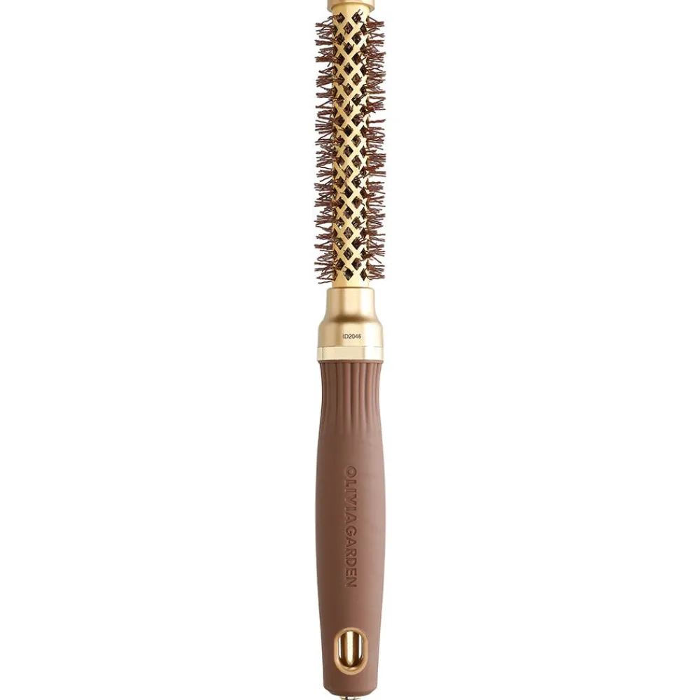 Olivia Garden Kämme & Bürsten|Bürste^Expert Blowout Shine Wavy Bristles Brown 15 mm