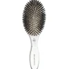 Olivia Garden Bürste|Expert Care Oval Boar Bristles Silver