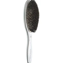Olivia Garden Bürste|Expert Care Oval Boar Bristles Silver
