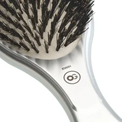 Olivia Garden Bürste|Expert Care Oval Boar Bristles Silver