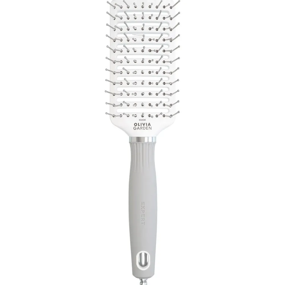 Expert Care Vent Nylon Bristles White-Olivia Garden