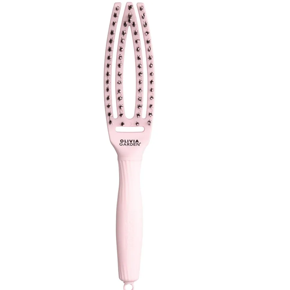 Fingerbrush Combo Pastel Pink Small-Olivia Garden Hot