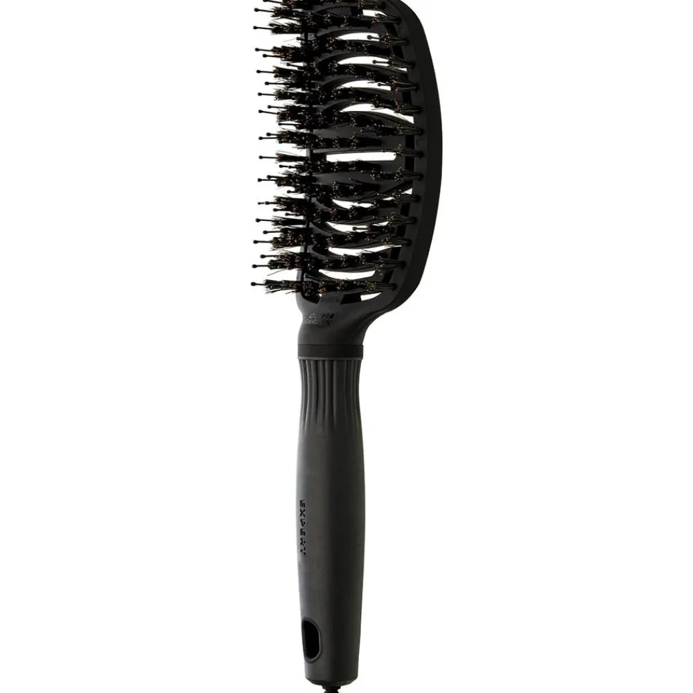 Olivia Garden Kämme & Bürsten|Bürste|Flex Boar + Nylon Bristles Black Label