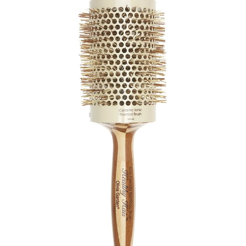 Olivia Garden Kämme & Bürsten|Bürste^Healthy Hair Bambus Thermal 63/80 mm