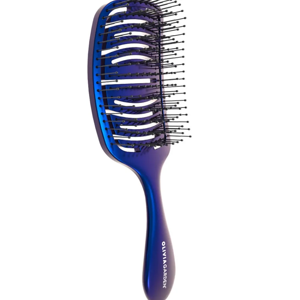 Olivia Garden Kämme & Bürsten|Bürste^iDetangle Medium Space Milkyway Blau