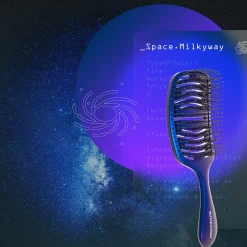 Olivia Garden Kämme & Bürsten|Bürste^iDetangle Medium Space Milkyway Blau