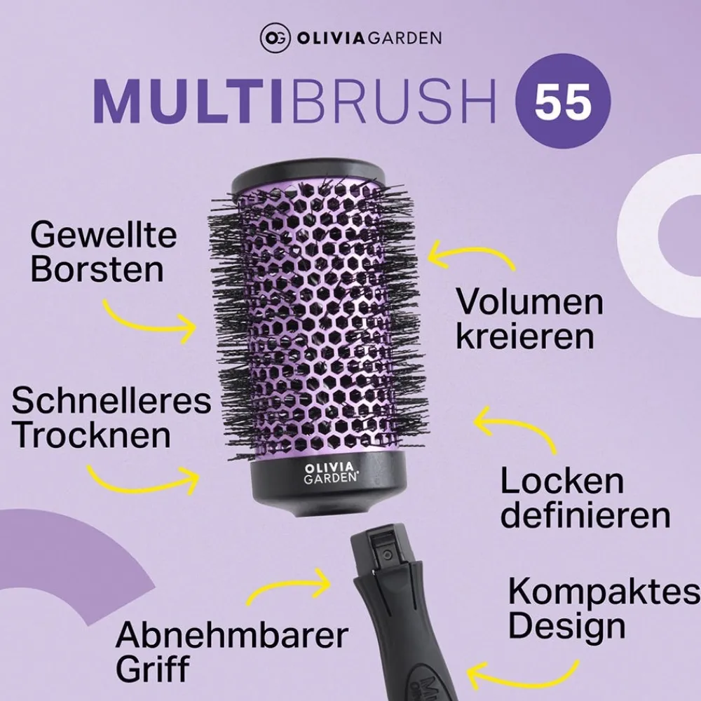 Olivia Garden Kämme & Bürsten^MultiBrush Curlers Kit 55
