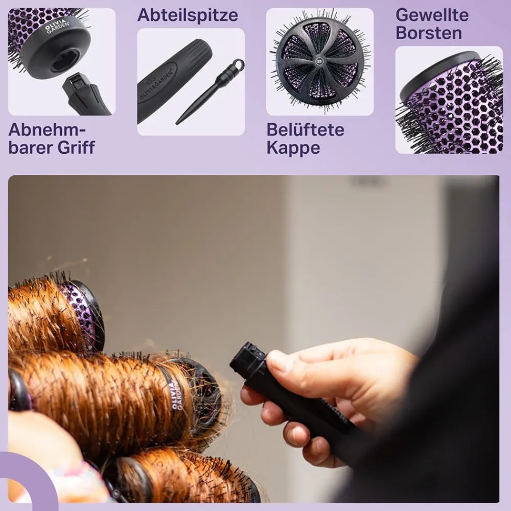Olivia Garden Kämme & Bürsten^MultiBrush Curlers Kit 55