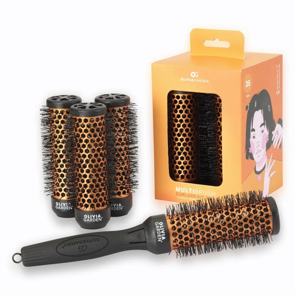 MultiBrush Curlers Kit 35-Olivia Garden Hot