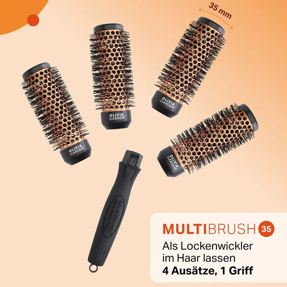 MultiBrush Curlers Kit 35-Olivia Garden Hot