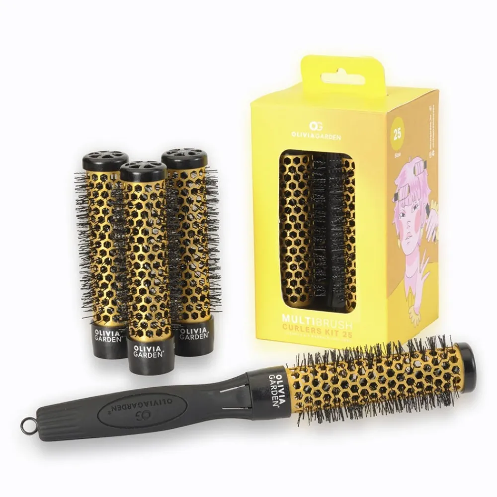 Olivia Garden Kämme & Bürsten|MultiBrush Curlers Kit 25