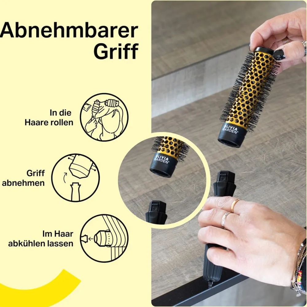 Olivia Garden Kämme & Bürsten|MultiBrush Curlers Kit 25