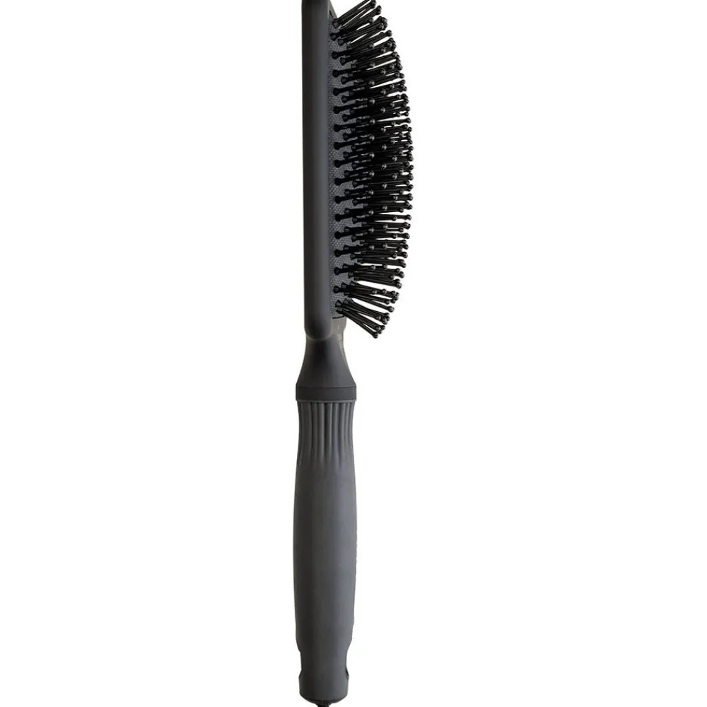 Olivia Garden Kämme & Bürsten|Bürste^Rectangular Nylon Bristle Black Label