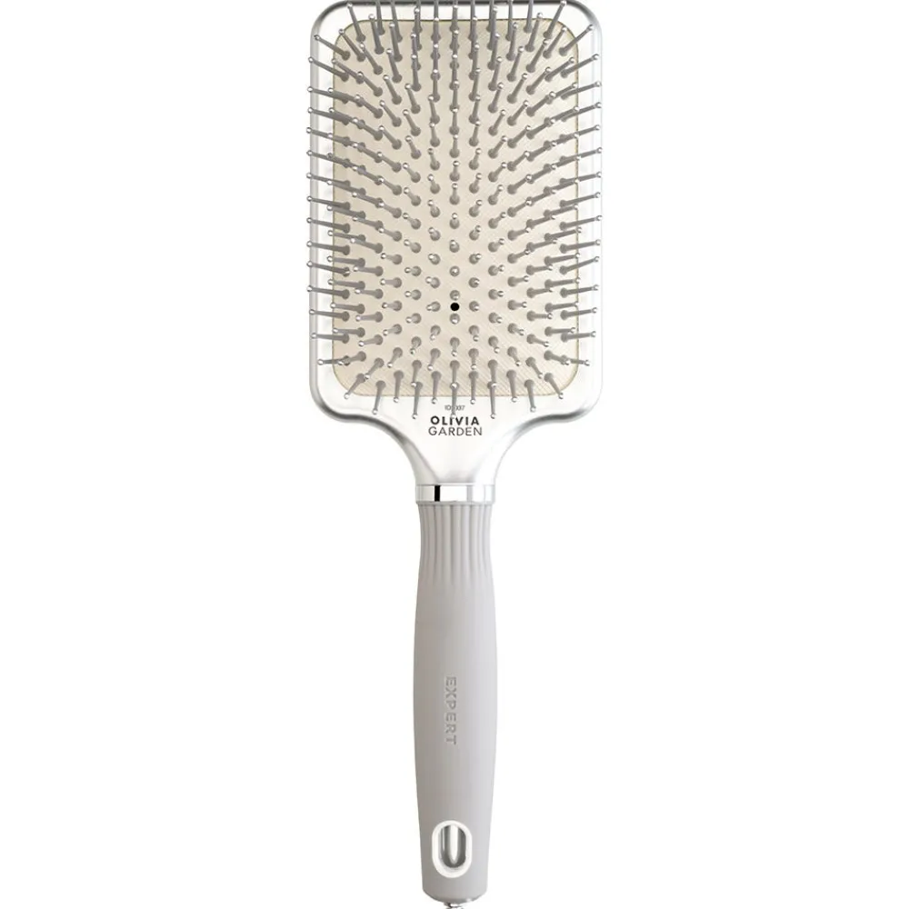 Olivia Garden Bürste^Rectangular Nylon Bristles Silver L