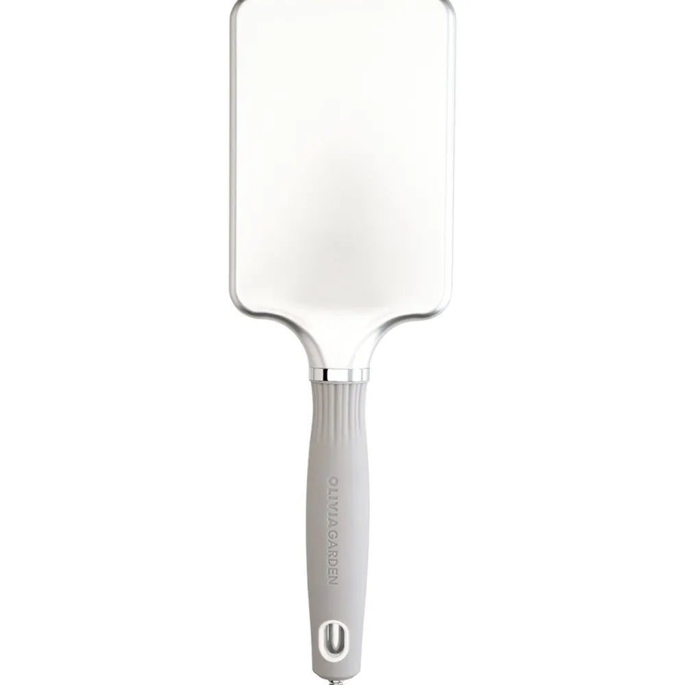 Olivia Garden Bürste^Rectangular Nylon Bristles Silver L