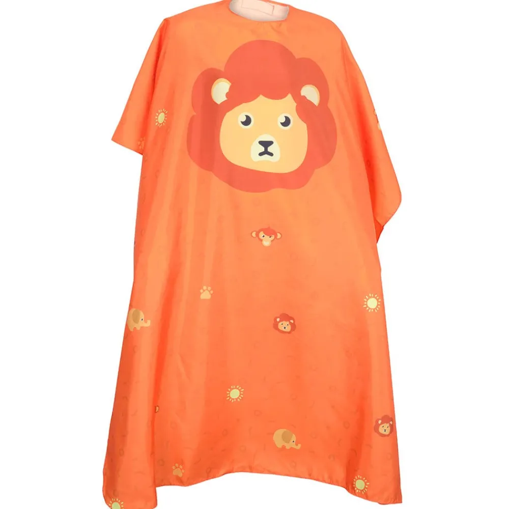 Olivia Garden Frisierumhänge|Umhänge & Hauben|Schneideumhang Kids Orange Leo