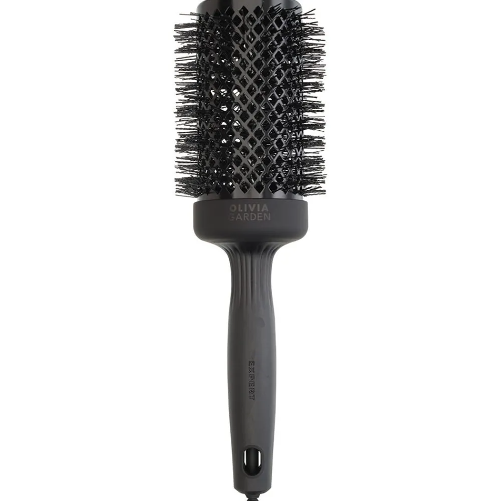 Olivia Garden Bürste|SHINE Wavy Bristles Black Label 55 mm Rundbürste