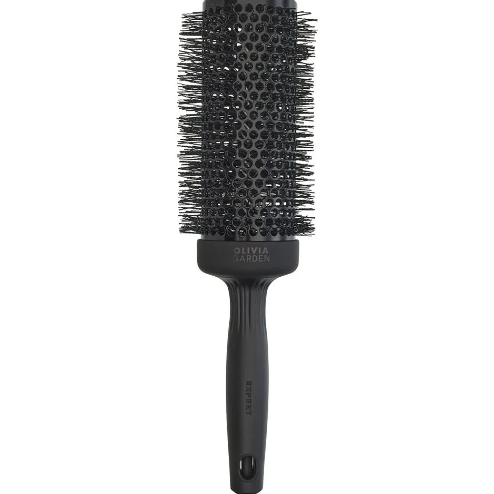 Olivia Garden Kämme & Bürsten|Bürste|Speed Wavy Bristles Black Label 55 mm Rundbürste