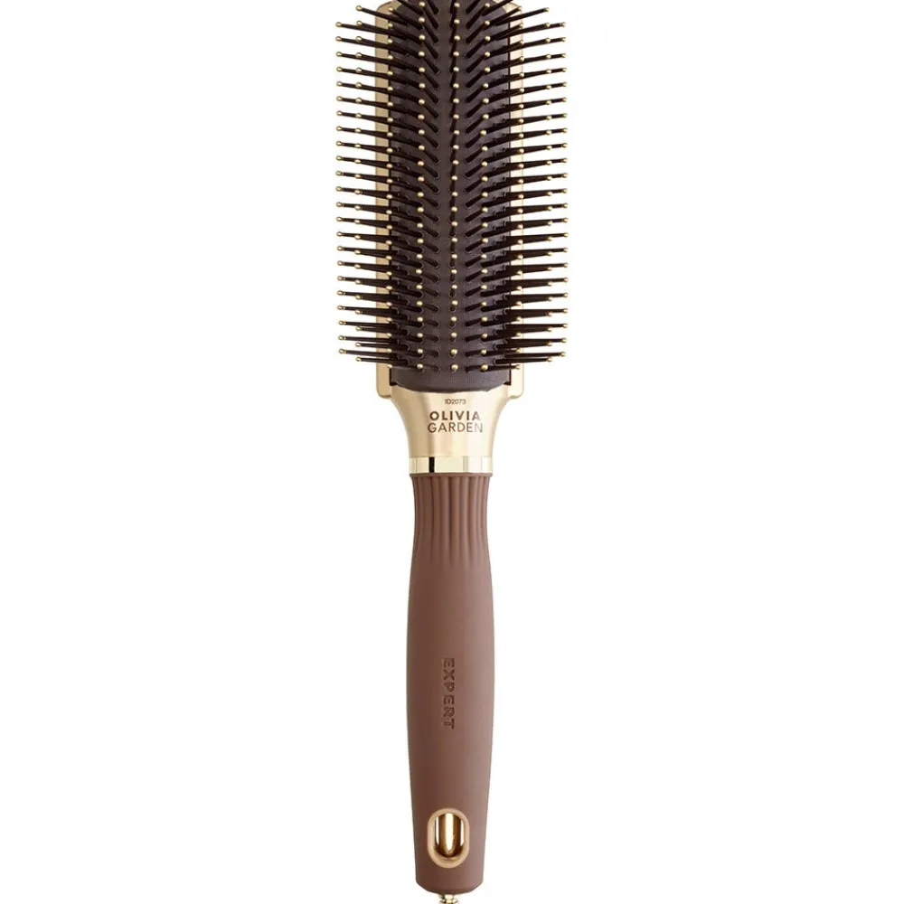 Olivia Garden Kämme & Bürsten|Bürste|Style Control Nylon Bristles Gold & Brown