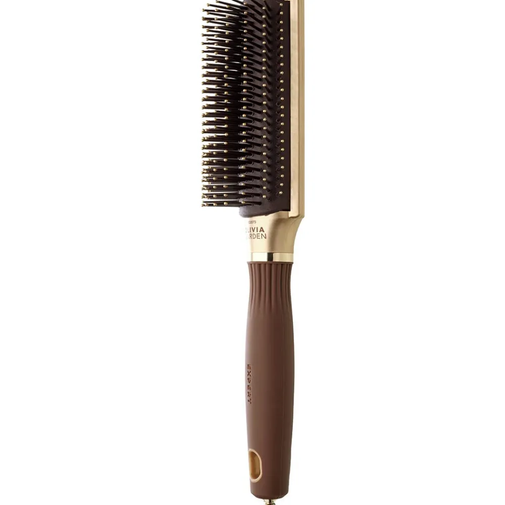 Olivia Garden Kämme & Bürsten|Bürste|Style Control Nylon Bristles Gold & Brown